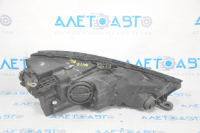 Front left headlight complete Audi A4 B9 17-19 xenon+LED, broken mount, sand