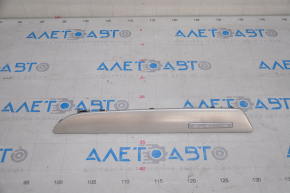 Front panel trim in dashboard Quattro Audi A4 B8 08-16 aluminum