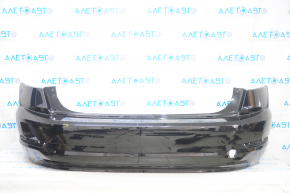 Bare rear bumper VW Jetta 19- black L041, worn