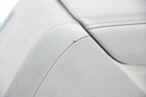 Central console armrest and cup holders VW Jetta 19- leather black, scratches