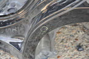 Quarter wing rear left Toyota Camry v70 18-24 without BSM, on the body, black, pokes