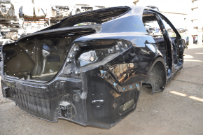 Quarter wing rear right Toyota Camry v70 18-24 without BSM, on the body, black