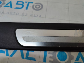 Door sill trim outer rear right Audi A4 B8 08-16 sedan chrome, scratches
