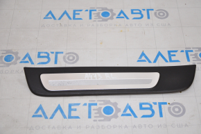 Door sill trim outer rear left Audi A4 B8 08-16 sedan chrome, scratches