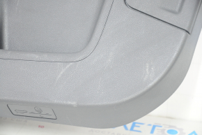 VW Jetta 19 trunk lid trim - black, scratches