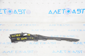 Front bumper lower grille plug right VW Jetta 19- sand