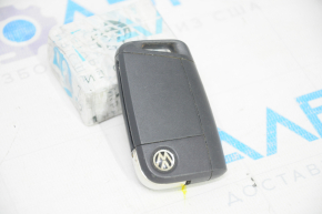 VW Jetta 19 key - 4 buttons, folding, scratches