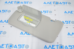 Left visor Subaru Forester 19- SK gray, without hook