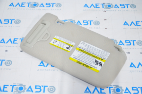 Left visor Subaru Forester 19- SK gray, without hook