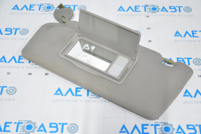 Left visor Subaru b9 Tribeca gray, with backlight, without hook, for dry cleaning