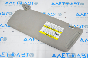 Right visor Subaru b9 Tribeca gray, with backlight, without hook, for dry cleaning