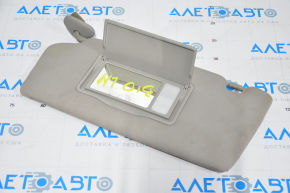 Left visor Subaru b10 Tribeca gray, with backlight, without hook, for dry cleaning