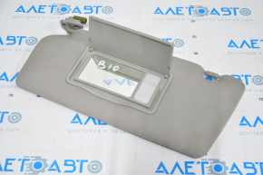 Left visor Subaru b10 Tribeca gray, with control, with backlight, without hook, for dry cleaning