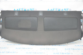 Rear shelf Audi A4 B9 17 - black, Bang and Olufsen, faded fabric