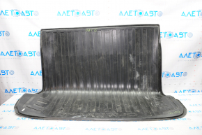 Trunk mat Subaru Outback 15-19 rubber, black, scratches