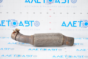 Left exhaust pipe Lincoln MKX 16- 2.7T mesh torn