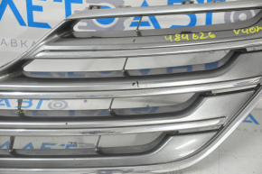Radiator grill grill Toyota Camry v40 07-09 hybrid, chrome, broken honeycombs, sand, scratches