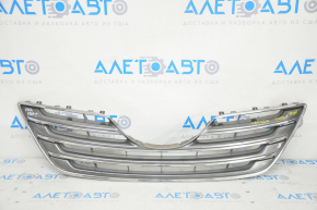 Radiator grill grill Toyota Camry v40 07-09 hybrid, chrome, broken honeycombs, sand, scratches