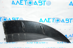Hood gill trim right Nissan Leaf 13-17 broken crepe, scratches