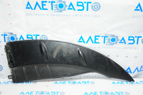 Hood gill trim right Nissan Leaf 13-17 broken crepe, scratches