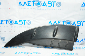 Hood gill trim left Nissan Leaf 13-17 broken crepe, scratches
