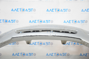 Front bumper bare Toyota Camry v40 07-09 silver, dent, pressed, scratches