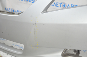 Front bumper bare Toyota Camry v40 07-09 silver, dent, pressed, scratches