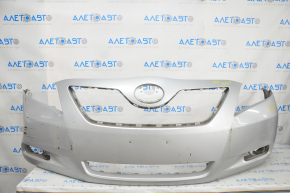 Front bumper bare Toyota Camry v40 07-09 silver, dent, pressed, scratches