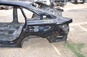 Quarter wing rear left VW Jetta 19- black, on the body, bumps