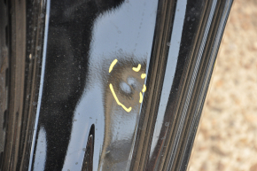 Quarter wing rear left VW Jetta 19- black, on the body, bumps