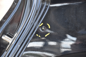 Quarter wing rear left VW Jetta 19- black, on the body, bumps