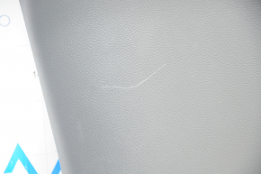 Lower left center pillar trim Ford Edge 15 - black, plastic turned white, scratches