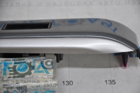 Front right window lifter control trim Toyota Camry v50 12-14 usa, gray wood, scratches