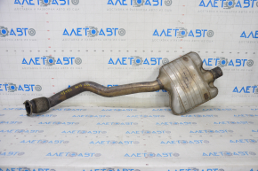 Exhaust line middle part Audi A4 B8 13-16 rest 2.0T studs sawed off, mesh torn