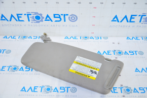Right visor Subaru b10 Tribeca gray, with backlight, without hook, for dry cleaning