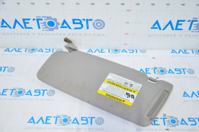 Right visor Subaru b10 Tribeca gray, with backlight, without hook, for dry cleaning