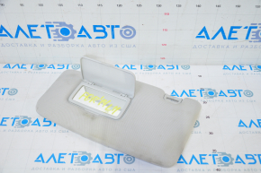 Left visor Subaru Forester 14-18 SJ gray, large, without hook, for dry cleaning