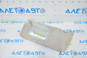 Left visor Subaru Outback 10-14 gray, without hook, for dry cleaning