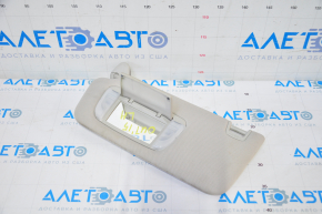 Left visor Subaru Outback 15-19 gray, without hook, for dry cleaning