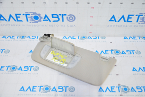 Left visor Subaru Outback 15-19 gray, without hook, for dry cleaning