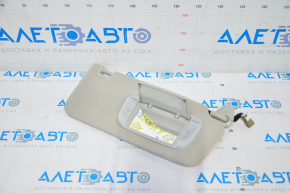 Right visor Subaru Legacy 15-19 gray, without hook, for dry cleaning
