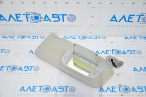Right visor Subaru Legacy 15-19 gray, without hook, for dry cleaning
