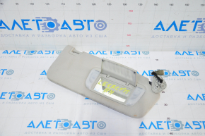 Right visor Subaru Legacy 15-19 gray, without hook, for dry cleaning