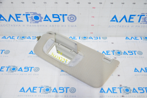 Left visor Subaru Legacy 15-19 gray, without hook, for dry cleaning