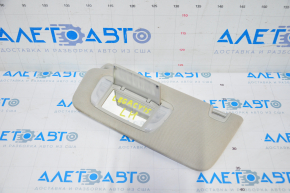 Left visor Subaru Legacy 15-19 gray, without hook, for dry cleaning