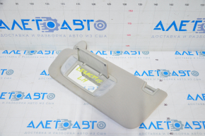 Left visor Subaru Legacy 15-19 gray, without hook, for dry cleaning
