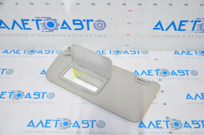 Left visor Subaru XV Crosstrek 13-14 gray, without hook