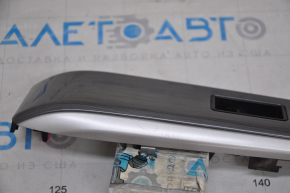 Window lifter control trim rear left Toyota Camry v50 12-14 usa, gray wood, scratches