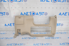 Driver's knee under-dash pad Toyota Camry v50 12-14 usa beige, scratches, holes in pad, cracked fastener