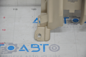 Driver's knee under-dash pad Toyota Camry v50 12-14 usa beige, scratches, holes in pad, cracked fastener